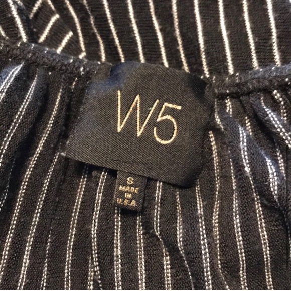 Anthro W5 off-the-shoulder striped top - Picture 5 of 5